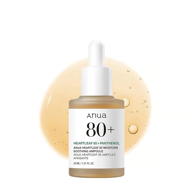 ANUA Heartleaf 80% Soothing Ampoule 30ml  54 units