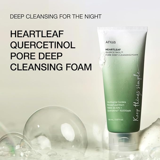 Anua - Heartleaf  Pore Deep Cleansing Foam (x40)