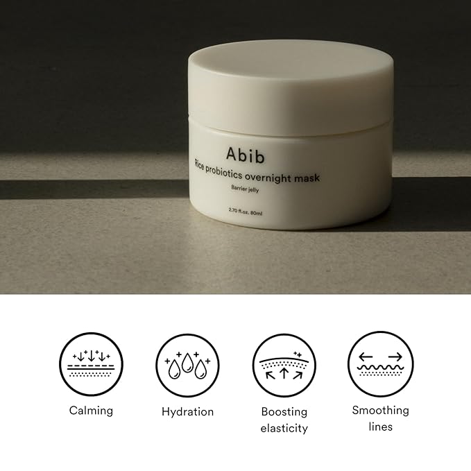 Abib Rice Probiotics Overnight Mask  20 PCS