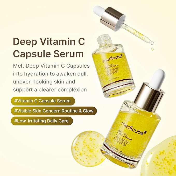 medicube - Deep Vita C Capsule Serum  (x80) (Bulk Box)