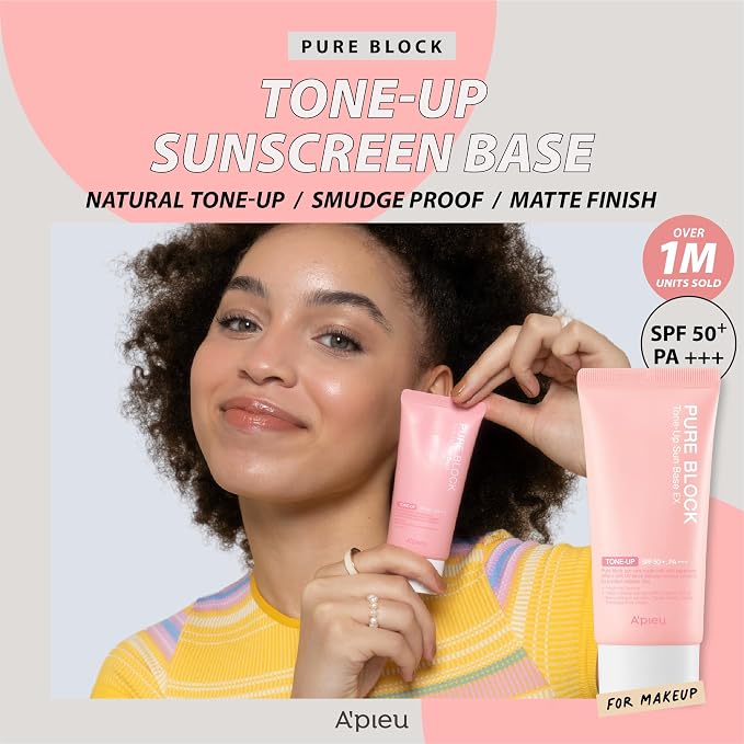 A'PIEU - Pure Block Tone-Up Sun Base SPF50+ PA+++ 50ml (x112) (Bulk Box)